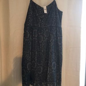 LOFT blue lace dress size 16